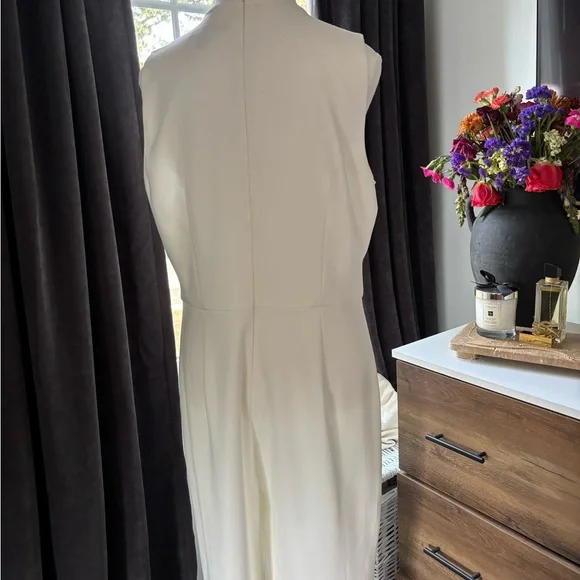 Maggy London Elegant Cream Jumpsuit - Picture 5 of 6